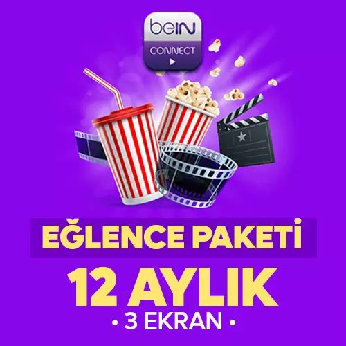 BeIN Connect Eglence Paketi 12 Aylik 3 Ekran Zifisu